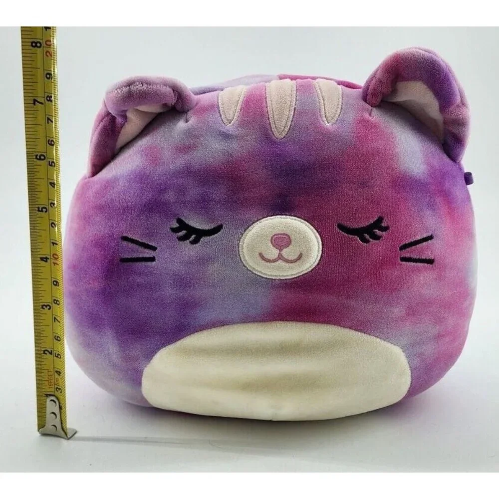 Caeli the Cat‎ Squishmallow Purple Pink Tie Dye 7